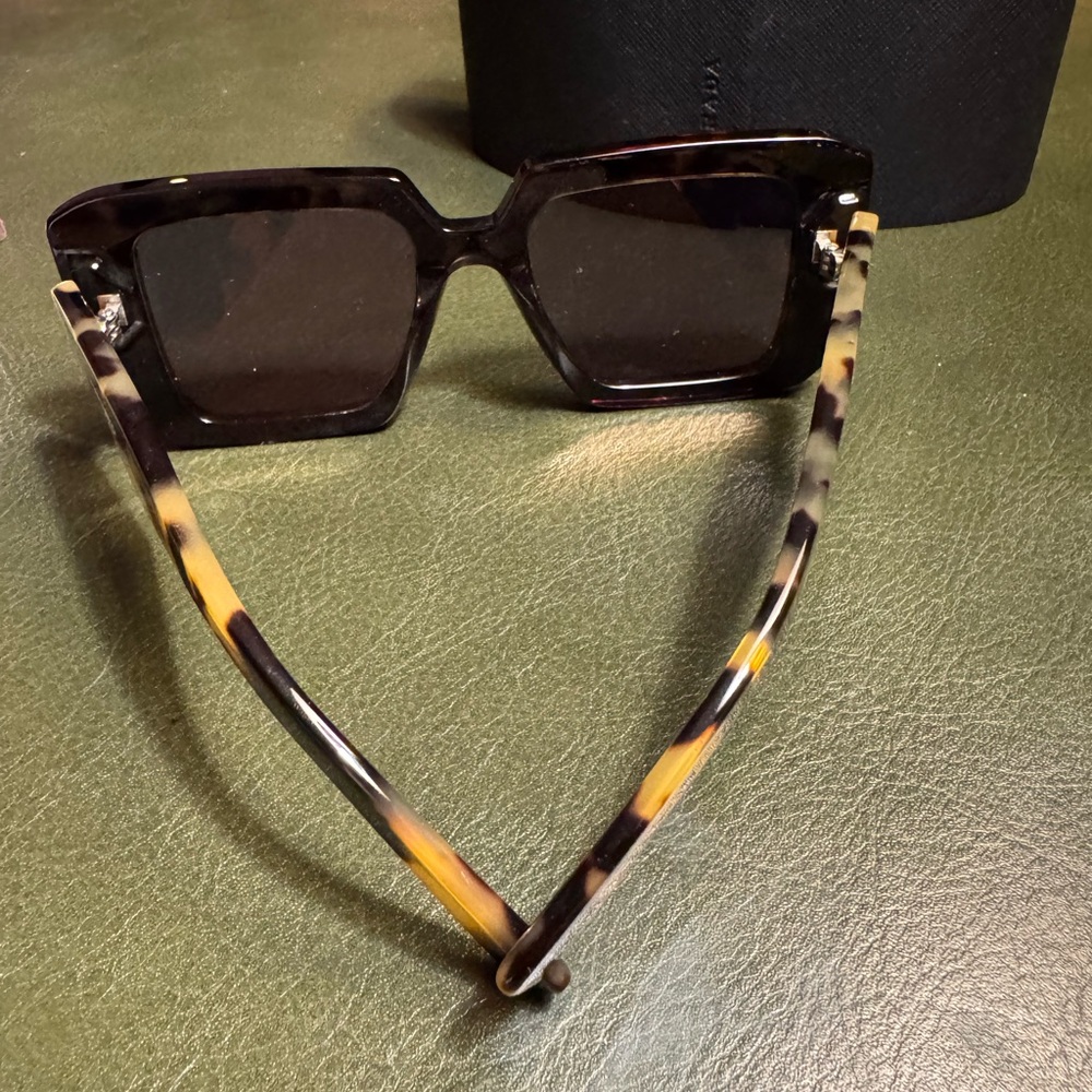 Prada Tortoise Shell Sunglasses - Picture 4 of 5